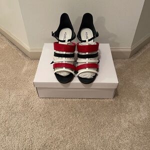 Multicolor Strappy Dress Sandals Sz 11